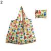 Foldable Colored Large Capacity Shopping Handbag Grocery Storage Bag Tote Pouch