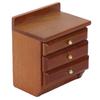 1:12 Dollhouse Bedside Table Exquisite Workmanship Wooden Night Stands for Miniature Dollhouse