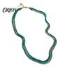 Fashionable Metal Necklaces Snake Print Choker Necklace, Women Gothic Serpent Statement Durable Lobster Clasp Necklace Choker, Punk for Halloween