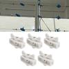 50Pcs Electric Fence Wire Tightener Portable Garden Electronic Fence Alloy Wire Tensioner