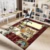 1PC cat flowers Carpet Office Rug Mat Home Decor Area Carpet Festival Gift Office desk chair carpet Longlasting Material