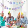 Cheerland Iridescent Galaxy Happy Birthday Banner Moon Star Birthday Party Decorations Space Garland Party Decor Planet Theme Happy Bday Letter Sign