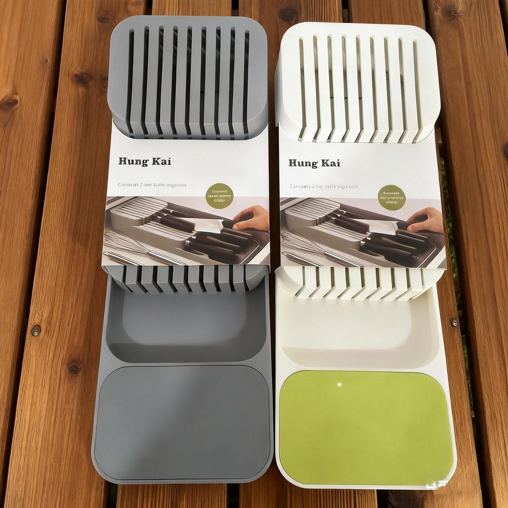 Rozšiřitelný organizér na kuchyňské nože