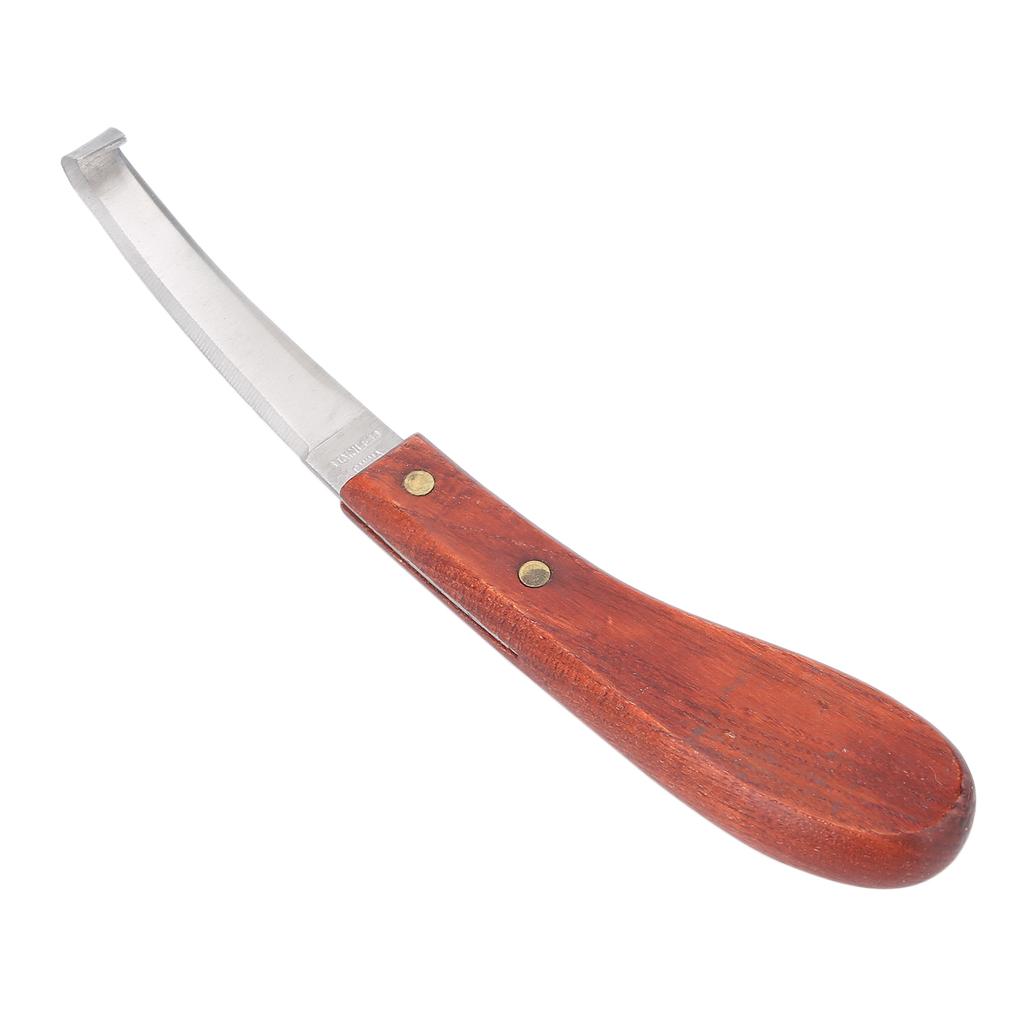 Horse Hoof Knife Stainless Steel Blade Hoof Trimming Knives with Comfortable Handle