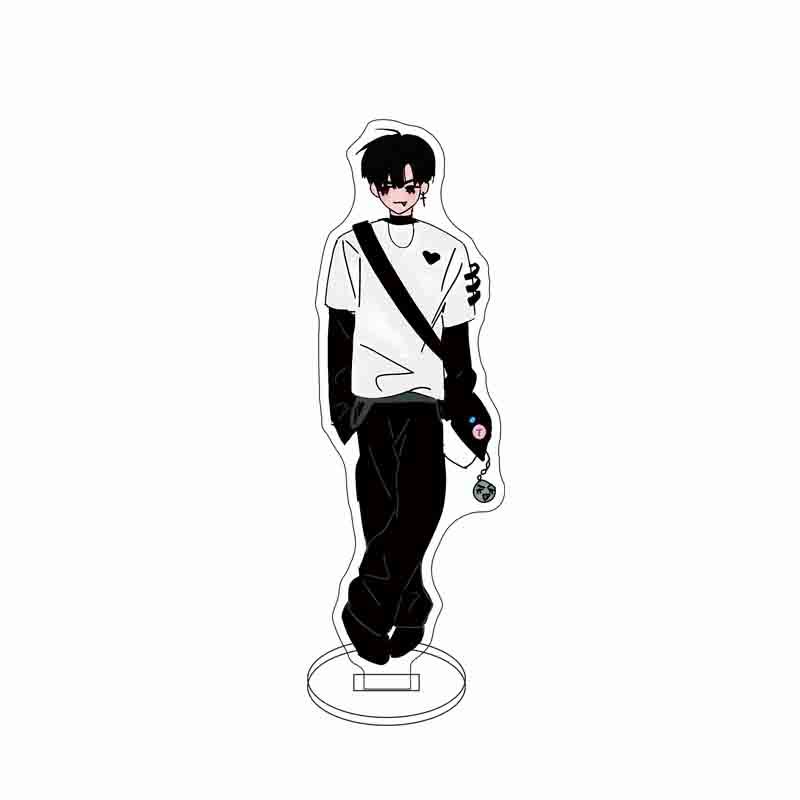 Alien Stage Till IVAN Luka Acrylic Stand Model Plate Decoration Originality Desk Figure Display Fan Gift Cartoon Couple Product