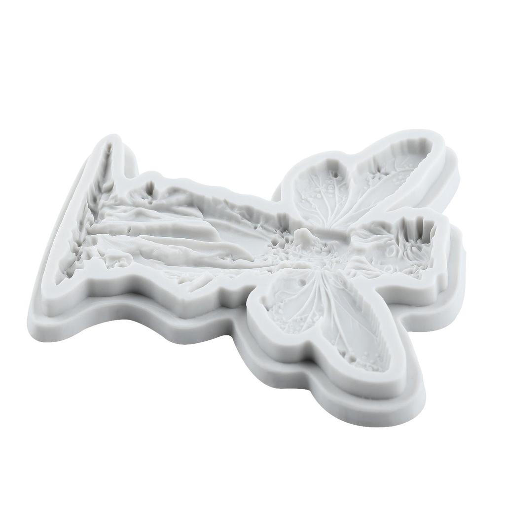 Butterfly Fairy Silicone Mold Flower Fairy Fondant Molds Cake Decorating Tools Theme Cake Dessert Decorated Chocolate Candy Mold