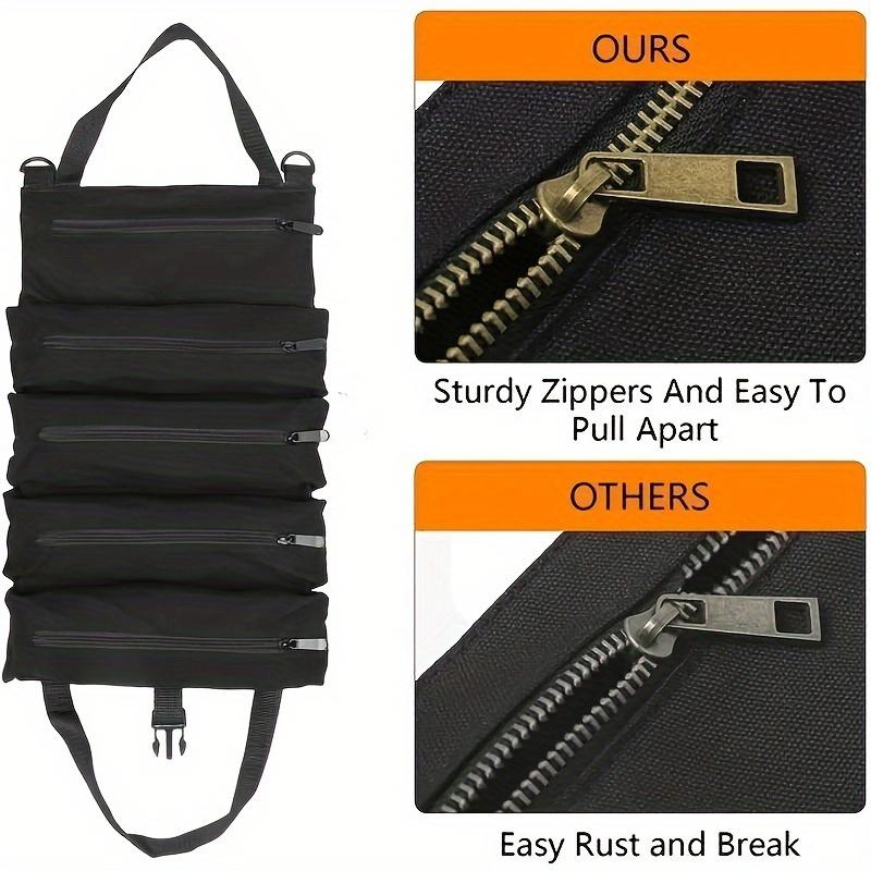 1pc Electrician tool kit repair car tool bag roll bag portable multifunctional hardware tool storage bag