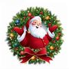 Santa Claus Merry Christmas Wall Sticker for Christmas Festival Decoration Living Room Home Window Glass Door New Year Poster