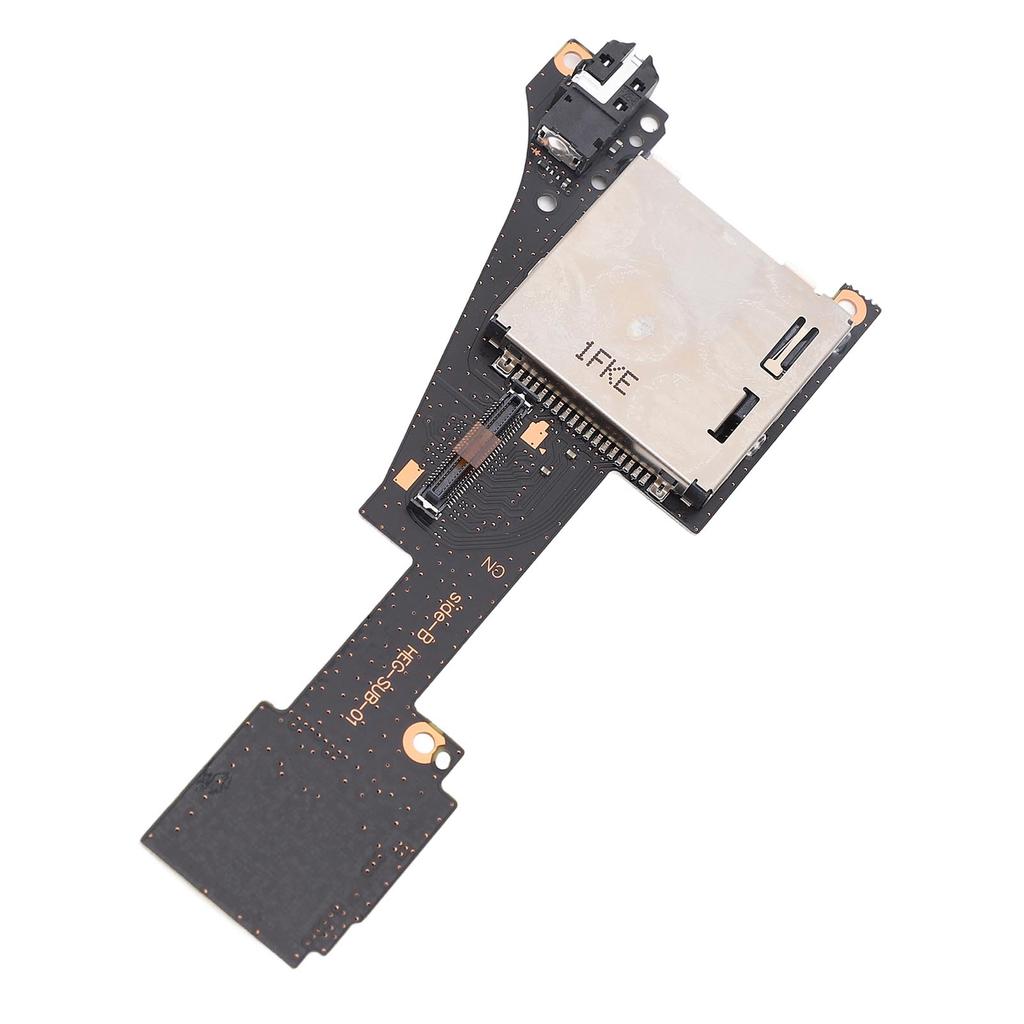 Game Card Reader Slot with Headphone Jack Up To 2TB Game Cartridge Card Reader Module for Switch