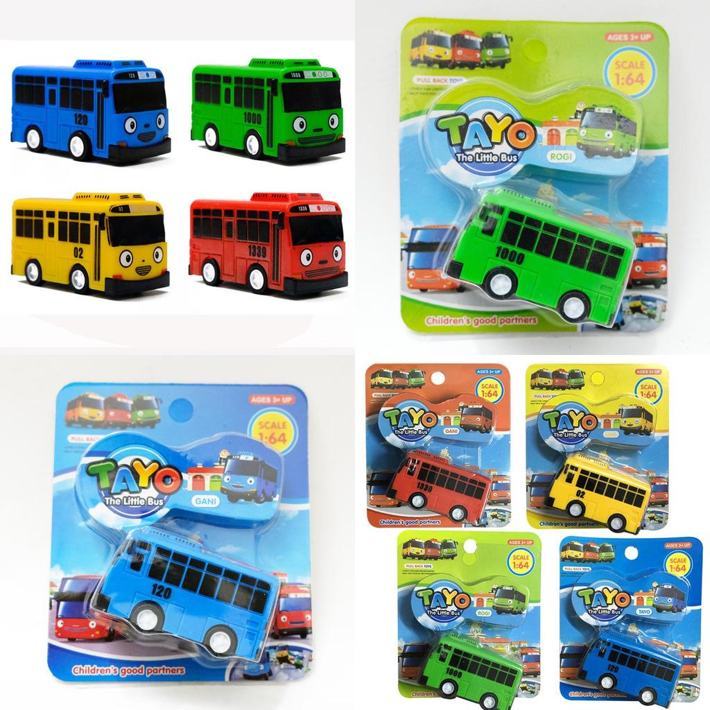 Premium Quality Tayo The Little Bus Model Mini Toy Set For Kids Ideal Gift