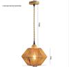 Bamboo Weaving Wall Lamp: Retro Wabi-Sabi Style for Tea Rooms and Bedrooms