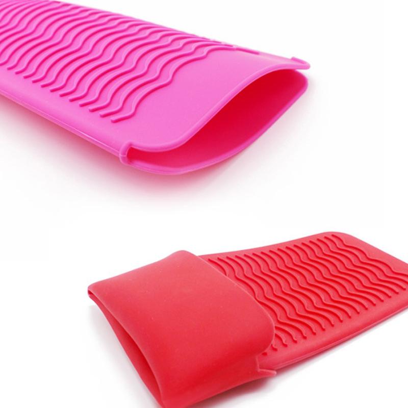 Insulation Silicone Heat Resistant Mat Storage Pouch Hair Straightener Bags