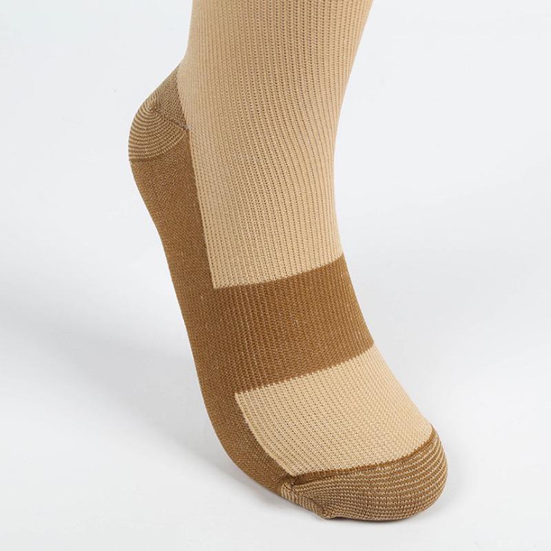 Copper Ion Compression Socks for Sports & Varicose Vein Relief – Running Leg Protection Socks