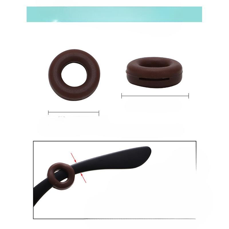 Anti-slip Glasses, Anti-drop Ear Trackers, Silicone Fixed Ear Hooks, Children's Eye Brackets, Legs, Anti-drop Foot Covers, Snap Fasteners