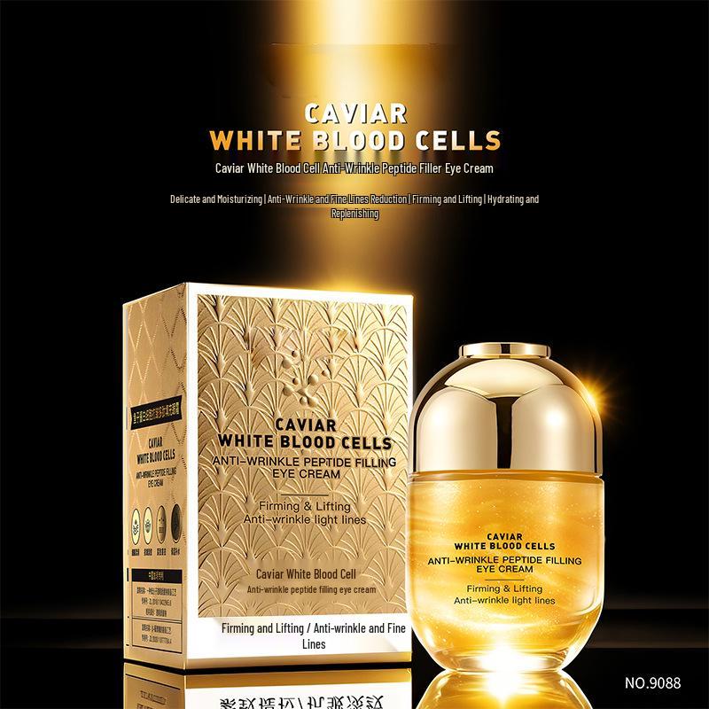 Caviar Peptide Anti-Wrinkle Eye Cream: Moisturizing, Nourishing, Lifting, and Softening.