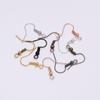 100pcs/lot 20x17mm DIY Earring Wires Earrings Hooks For Jewelry Making Findings Accessories Iron Hook Earwire Jewelry