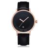 TOMI T085 Minimalist Quartz Watch Unisex Leather Strap Simple Design Fashion Business Wristwatch  ODM Custom Logo Watch