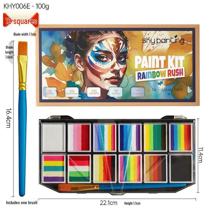 Children's Water-Soluble Face and Body Painting Set