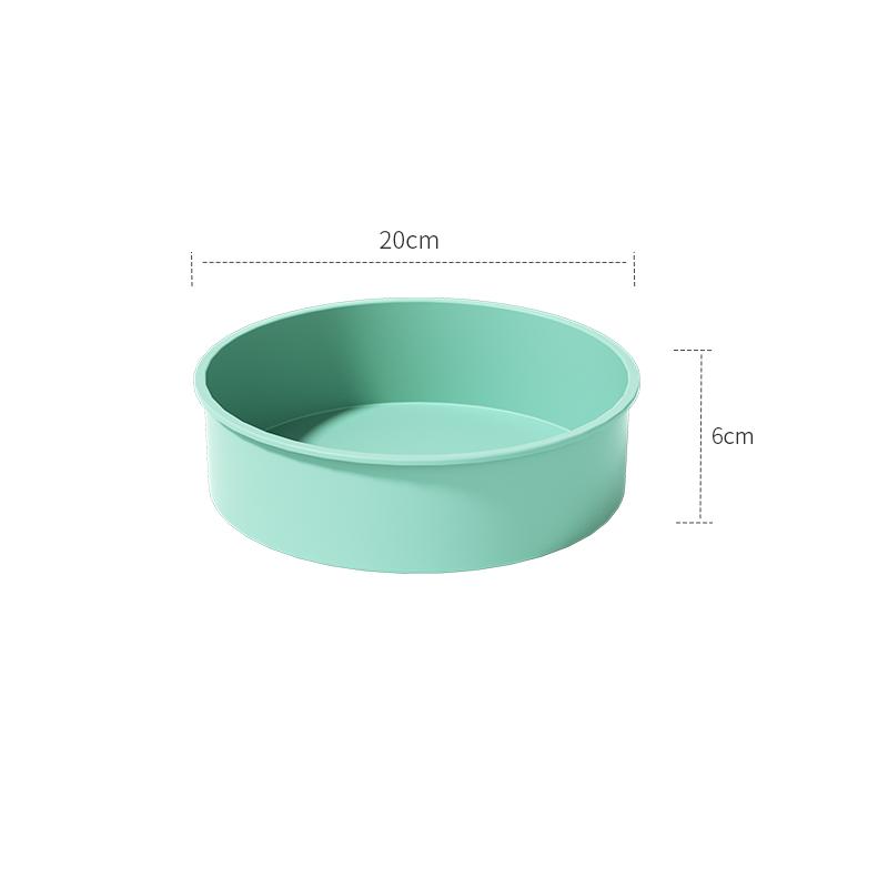 Multi-size silicone cake pans for baking, round cake molds silicone baking pans non-stick quick demoulding suitable for cheeseca