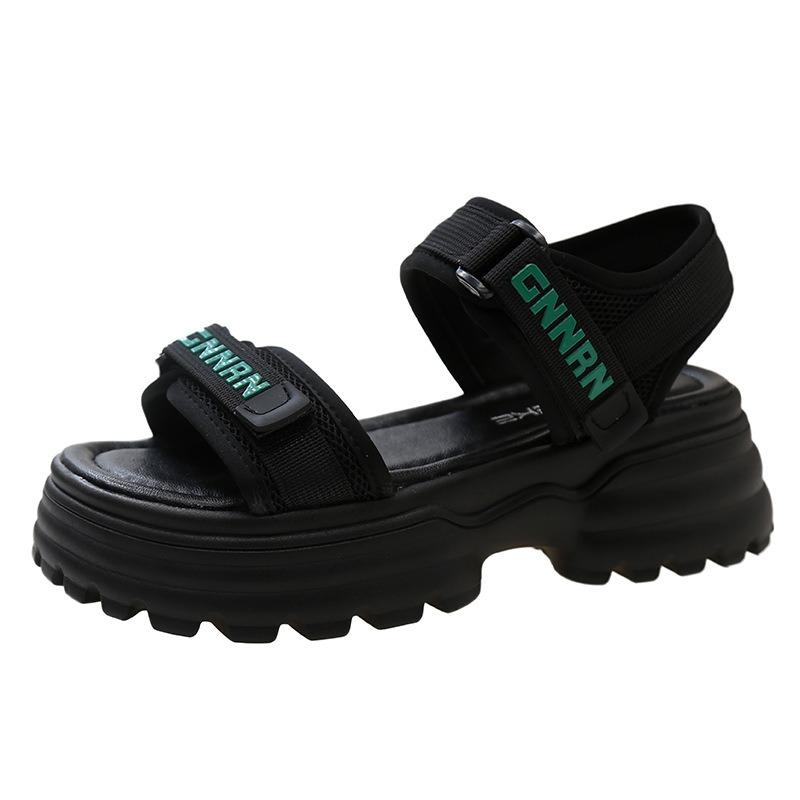 Sports sandals women's new summer trendy with muffin platform casual fashion outer wear beach women's shoes