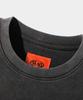 Dimiteulibeullaeg Vlad Cutoff Applique Short Sleeve T-Shirt_Pigment Charcoal