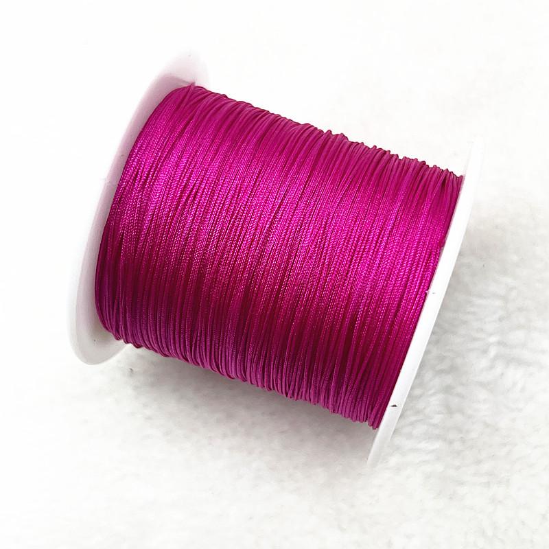 30M/Roll 0.4mm Nylon Cord Thread Chinese Knot Macrame Cord Bracelet Braided String DIY Tassels Beading Shamballa String Thread