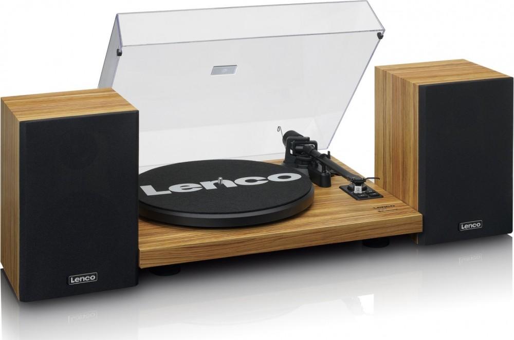 

Lenco LS-500OK - HiFi turntable with speaker set, Lenco коричневий