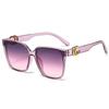 Atmosphere full frame sunglasses fashion bimonthly decoration miding glasses men's and women's personality sunglasses women's