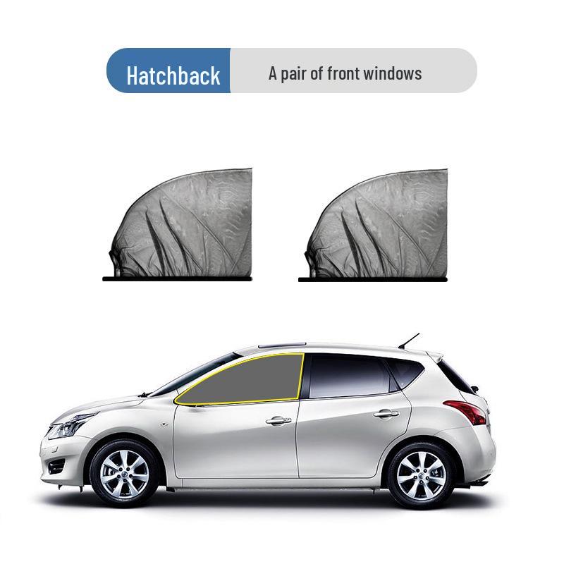 Compatible with Great Wall Fengjun 5-6 and Tank 300: Mosquito-Proof Sunshade Mesh Window Curtain