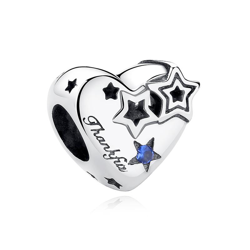 

Copper Charm Love Star Moon Sun Spaceman Pendant Beads Charms Fit Original Bracelets Necklaces Jewelry For Women