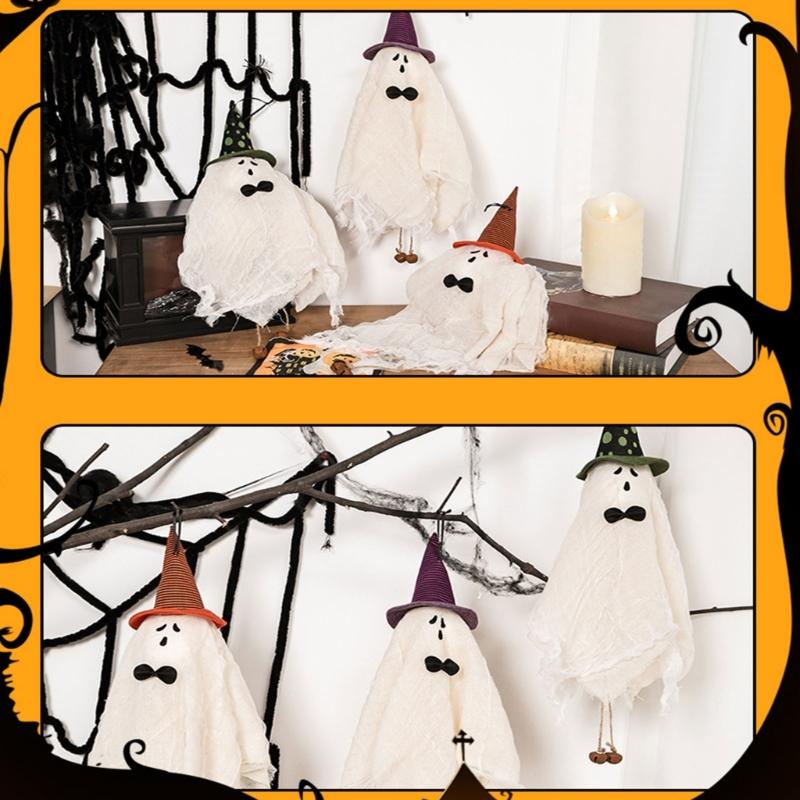 Geist Halloween Windspiele Anhänger Dekorationen Türhänger Ornament Anhänger Halloween Party Zubehör