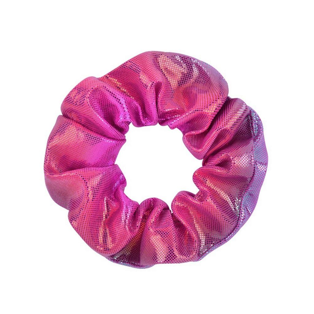 16PCS Multi-colour Laser Fabric Hair Bands Foiled Two-colour Gradient Pork Sausage Colon Bands Headbands