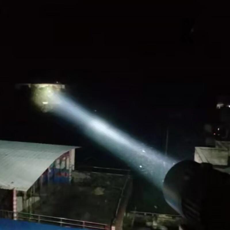 SEMPERLEY Waterproof Outdoor Rotating LED Searchlight