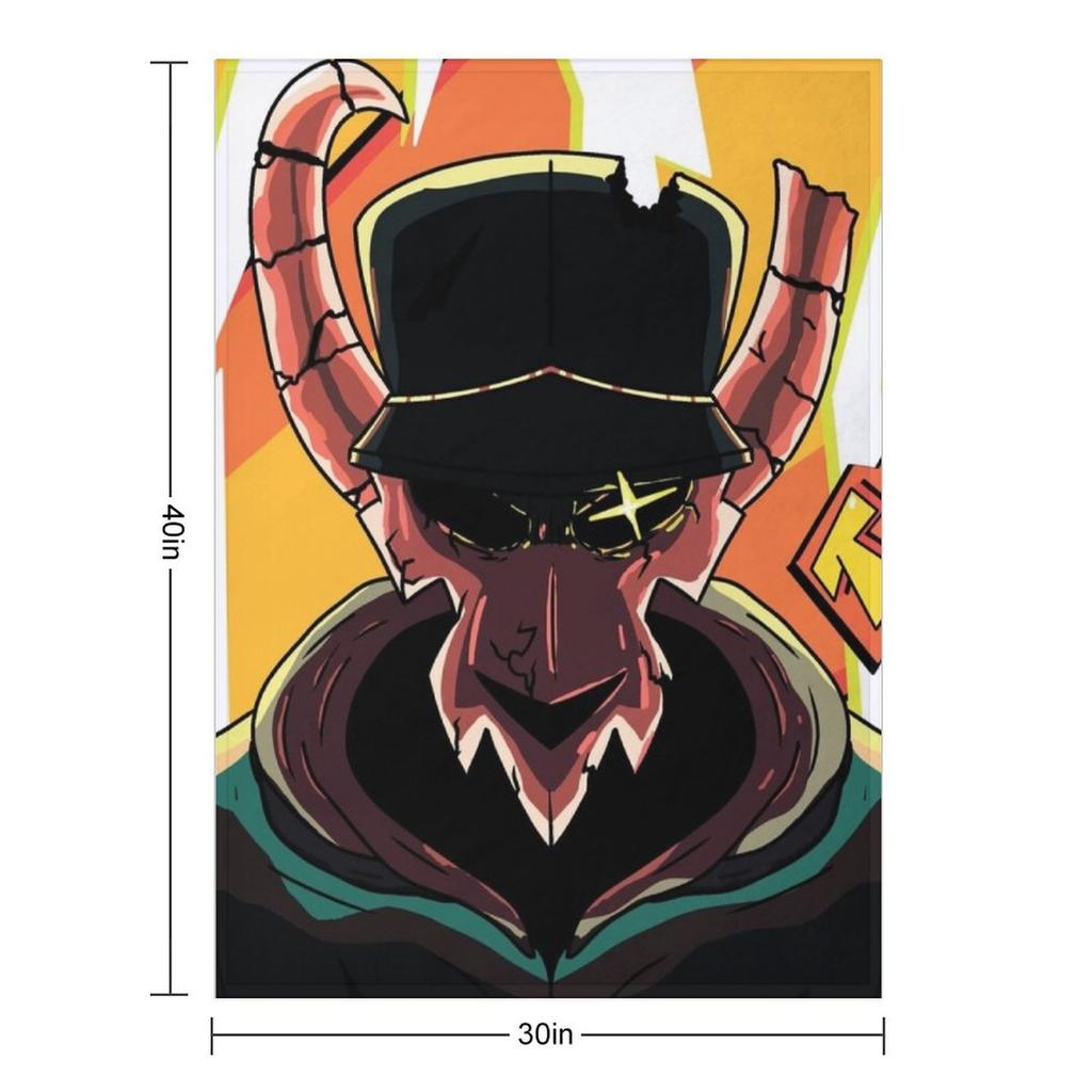 FnF Tabi Full Art Throw Blanket Sleeping Bag Thermal Custom Hair Blankets