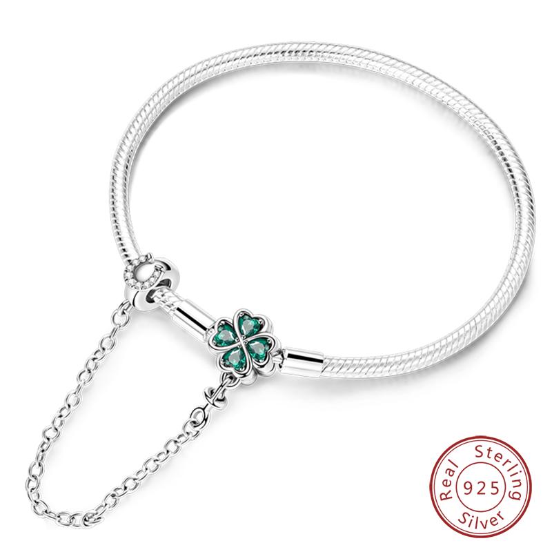 925 Silver Pumpkin Cart Tree of Life Heart Shaped Magic Eye Bracelets Fit DIY Charms Birthday Jewelry Gifts