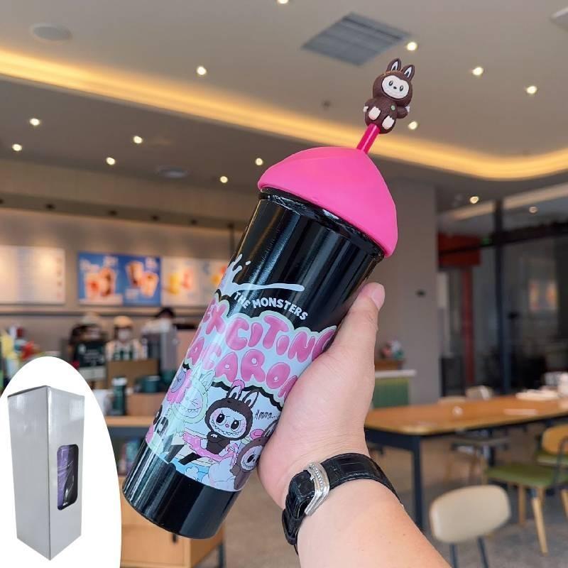 

Elegant Stainless Steel Insulated Water Bottle 750ml Double Wall Vacuum Flask For Hot Cold Drinks Black A