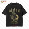 Sick Of It All 'Panther' Vintage Oversized T-Shirt YTC3