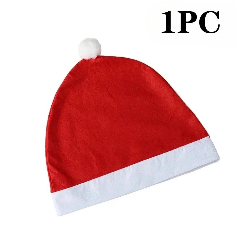 

1-10 шт. Рождественский чехол на подголовник автомобильного сиденья, рождественские украшения, защита сиденья, шапка Санты, украшение автомобиля, аксессуары для автомобильного сиденья