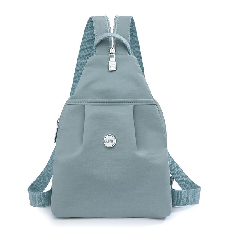 

Многофункциональная нагрудная сумка через плечо женская сумка через плечо рюкзак большой емкости синий