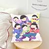 Anime O-Osomatsu S-San Vintage Pillow Case Sofa Cushion Cover Room Home Decoration