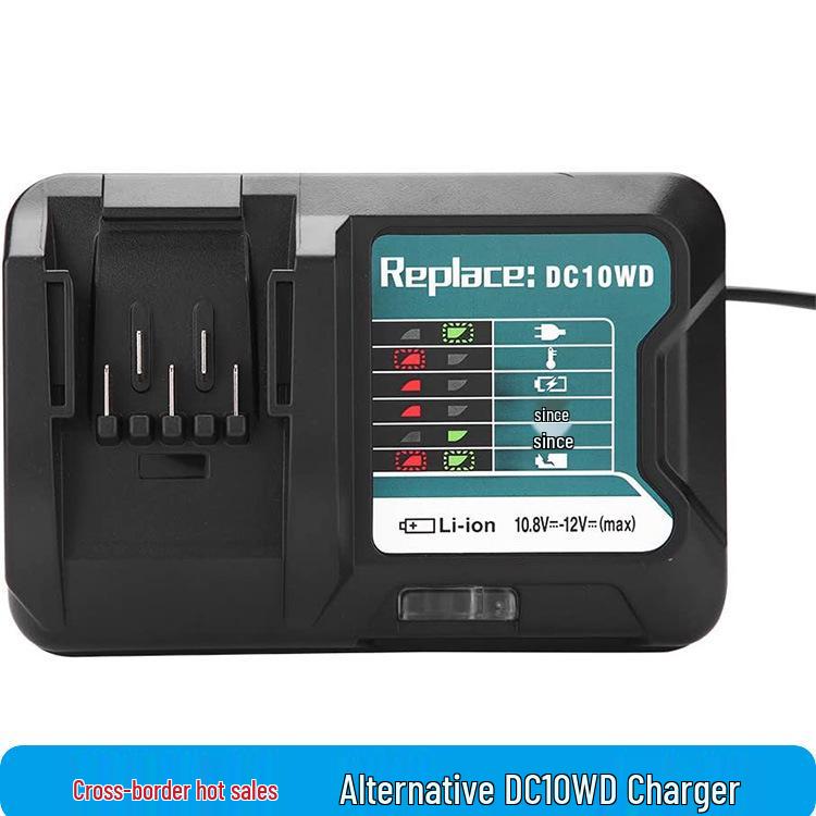 Makita DC10WD Charger Replacement for 10.8V-12.6V Lithium Battery BL1021B