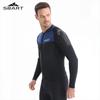 SBART 1.5mm Two-Piece Long-Sleeve Wetsuit with Zipper Jacket
