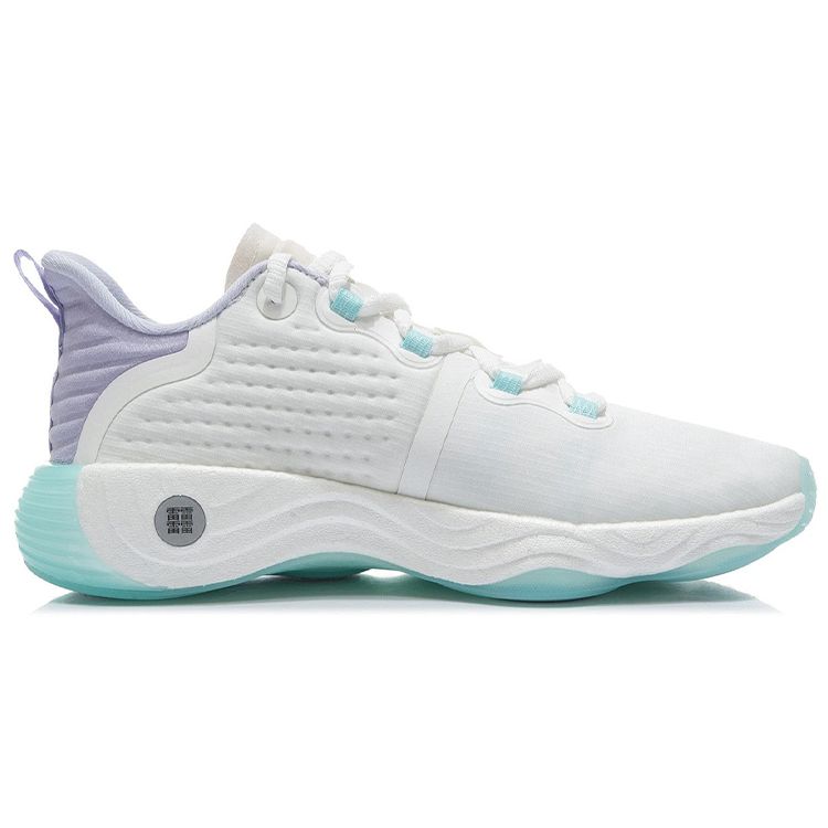 Li-Ning No Boundaries 3 Rice White Bad Five Purple Women Sneakers AFPR030-3