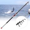 Carbon Superhard Telescopic Fishing Rod Portable Long Shot Fishers Tackle (5.4m)