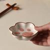 Piatti in ceramica aromatizzati, piatti per salsa a forma di artiglio di gatto e piccole ciotole di salsa di pomodoro