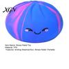 Bun Fidget Toy with Steamer Rainbow Steamed Stress Ball Anti-Anxiety Colorful Smiling Dumpling Soft Squeeze Simulated Dough Sensory