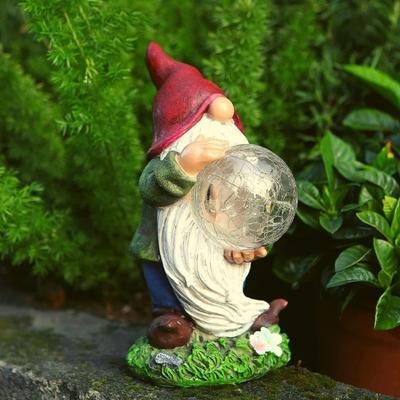 Açık Hava Güneş Bahçe Cüce Heykeli Bahçe Dekorasyonu Reçine El Sanatları Cüce Cüce Oda Dekore Edilmiş İskandinav Tarzı Heykel Tanrıça Ev