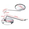 Mirror Set For Honda S90 CL90 CL70 CB100 CL100 CB125 88120-028-600 88110-028-600