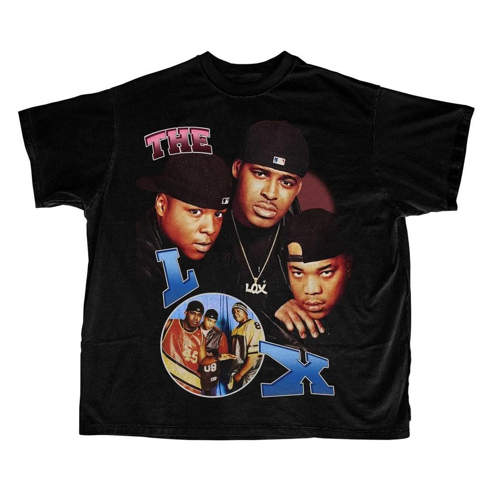 The LOX Band Tour 2024 Collection Rap Tee S to 5XL Unisex T-shirt Unisex T-Shirt M