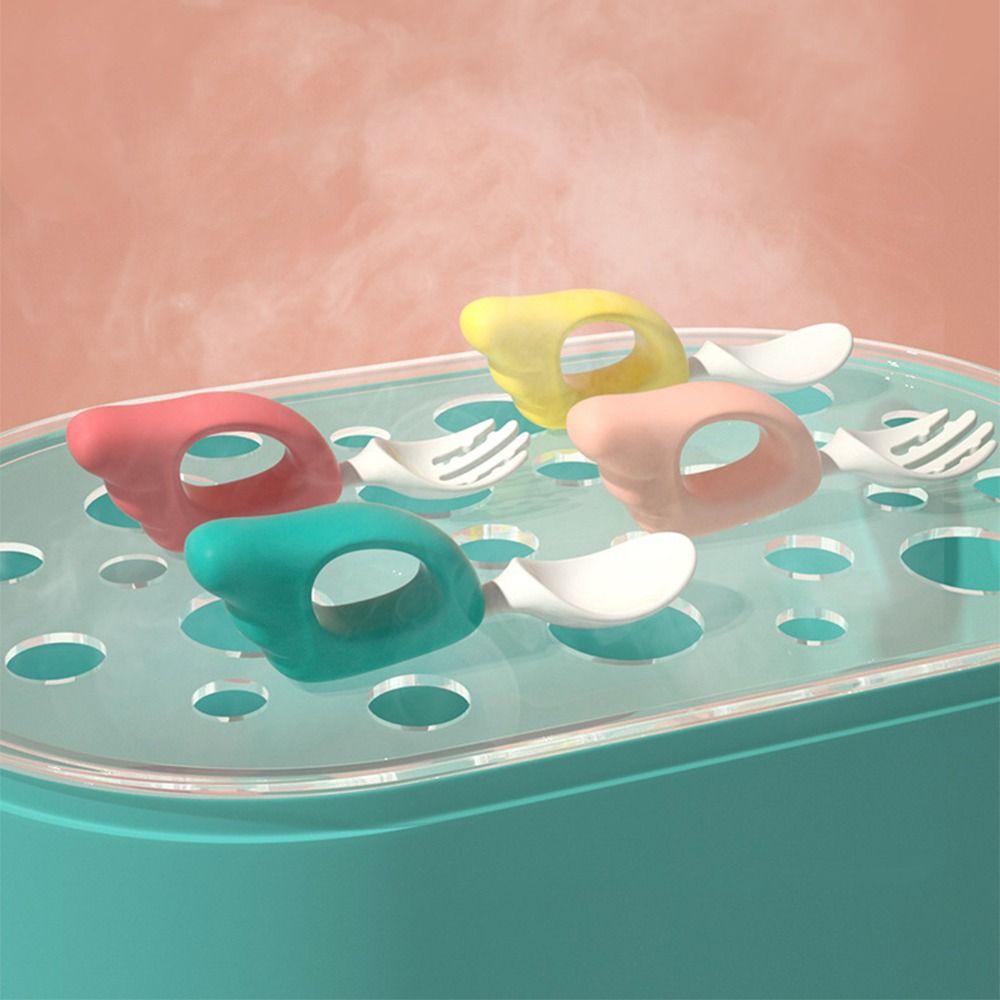 Self Feeding Children Safe Forks Dishwasher Safe Baby's Dinnerware  Baby Supplies